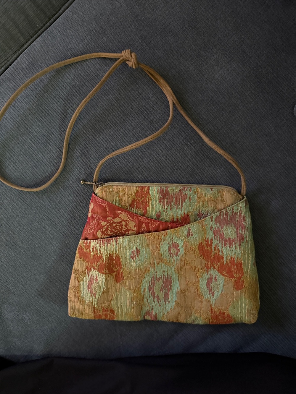 Boho Ikat Pattern Bag in Multicolor